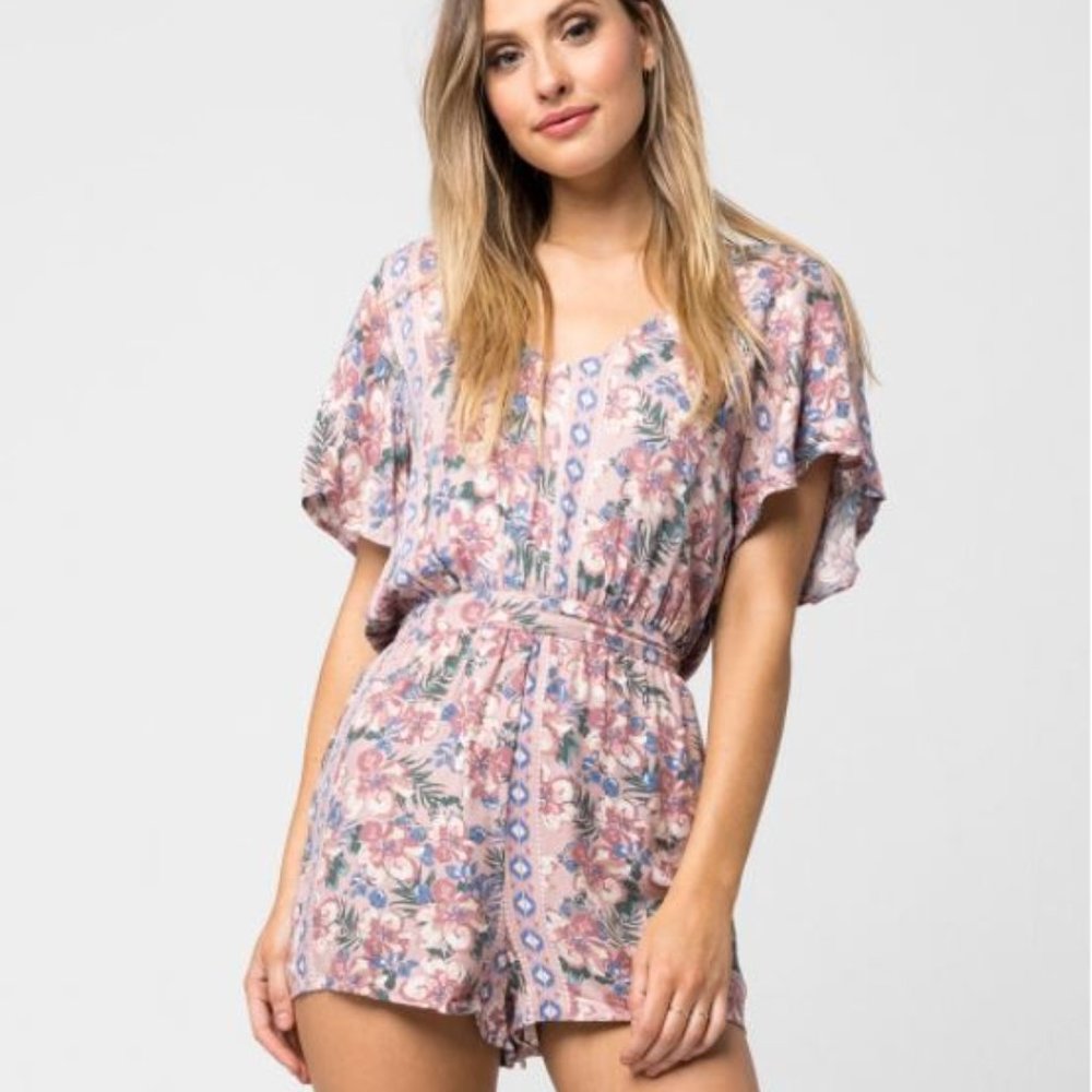 O'NEILL Pink Rosemary Romper